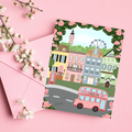 Rose Colored London | Greeting Card