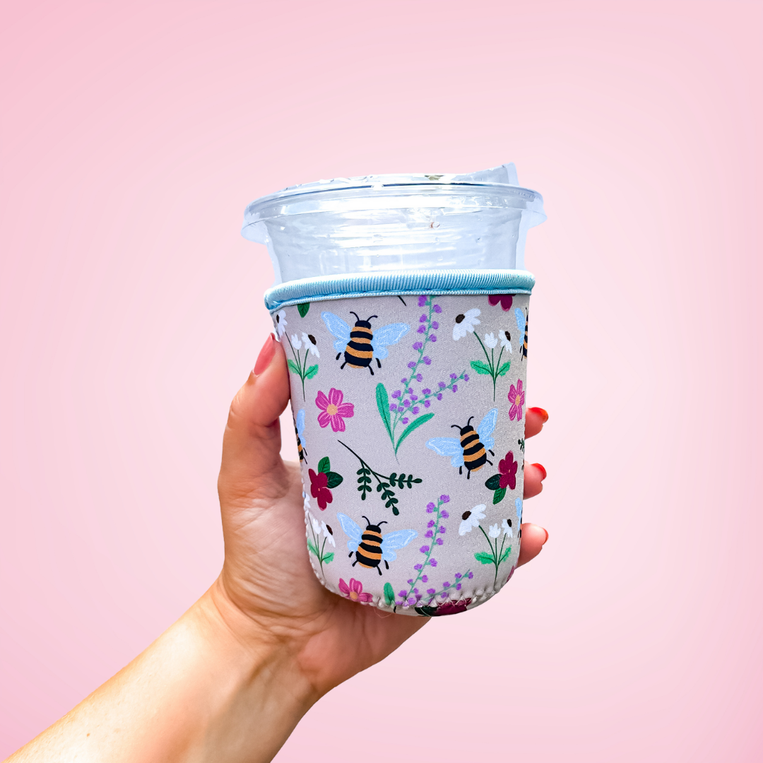 Bee Garden | Reusable Coffee Sleeve