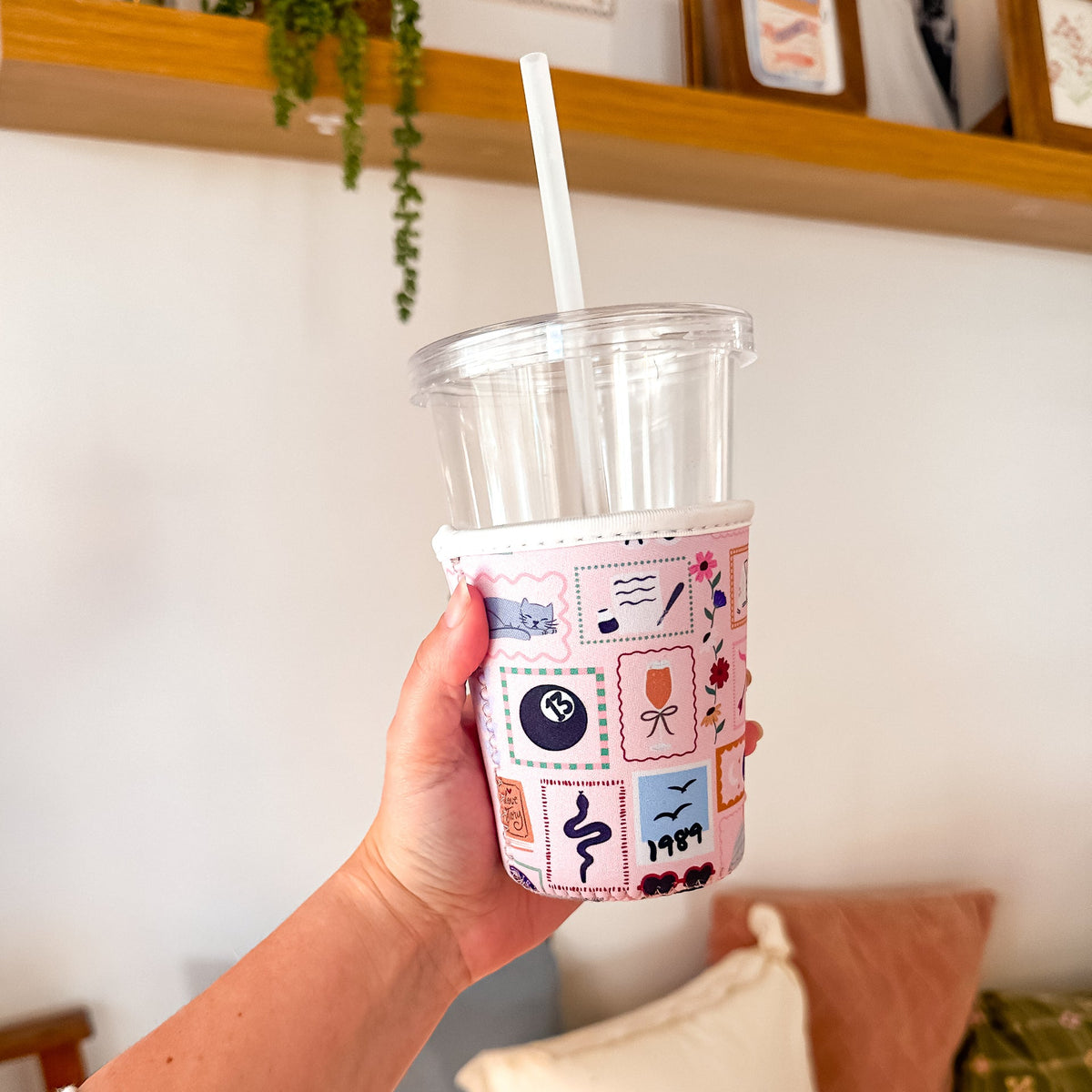 Eras Patchwork | Reusable Coffee Sleeve