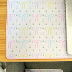 Dainty Bows Desk Mat