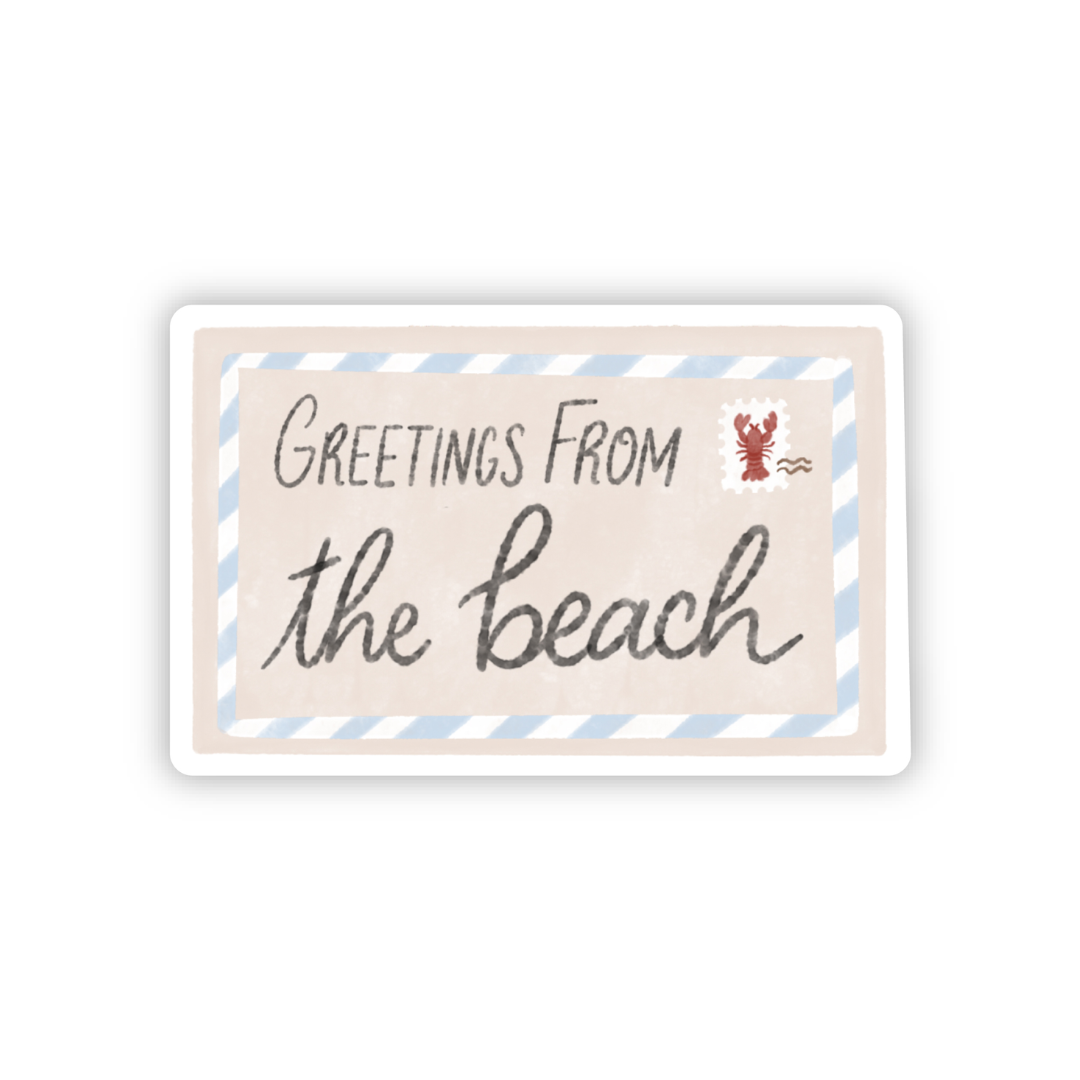 From The Beach | Sticker 3"