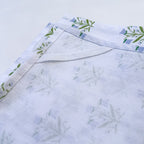 Bellflowers and Stripes | Tea Towel