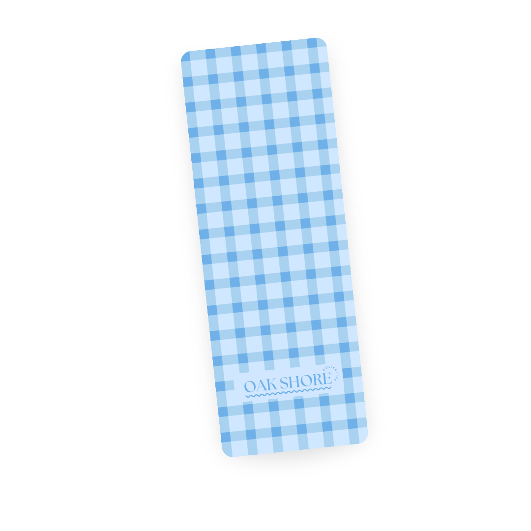 Blue Gingham | Bookmark