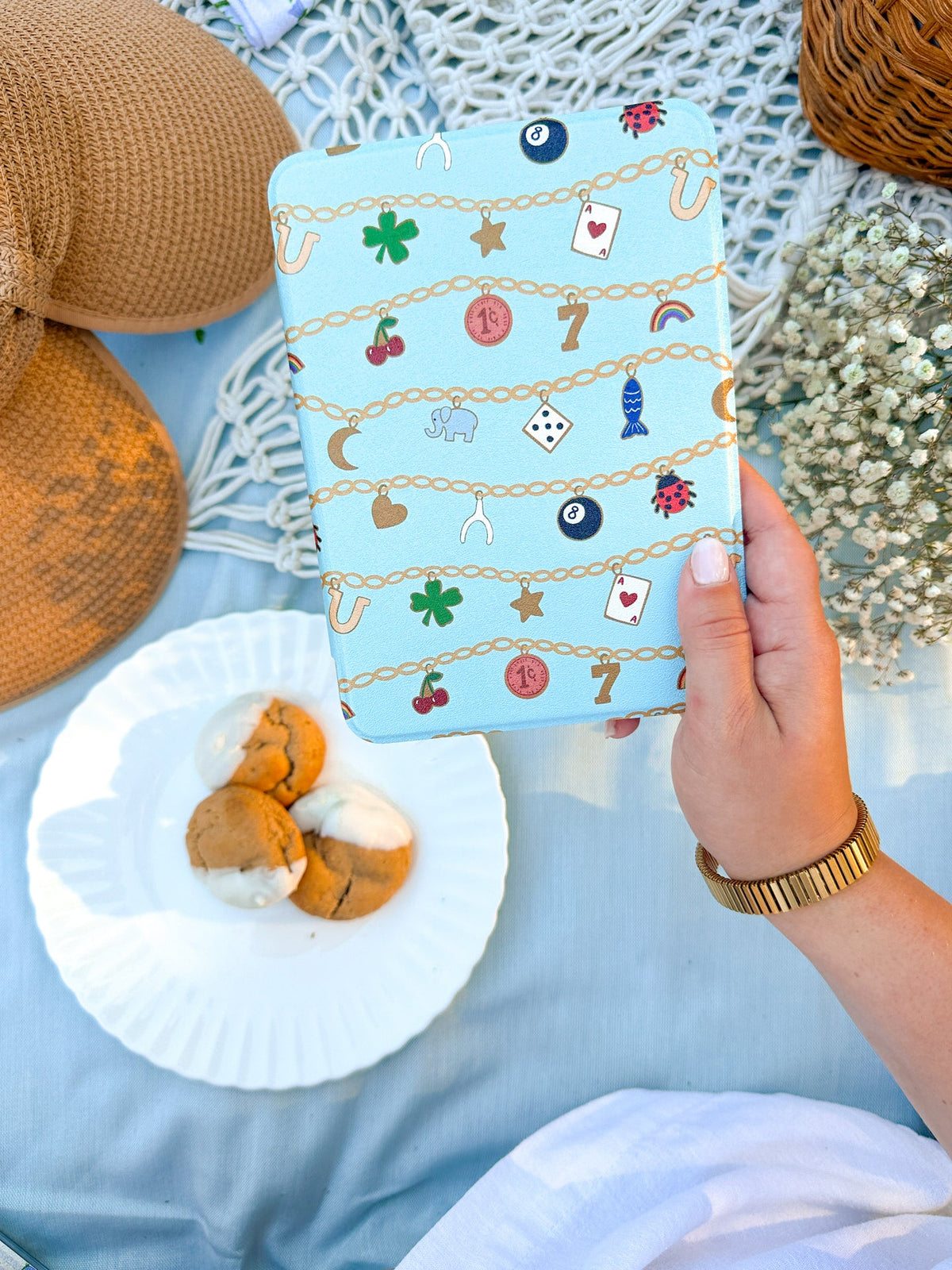 Kindle Case | Hand Drawn Design Hard Case