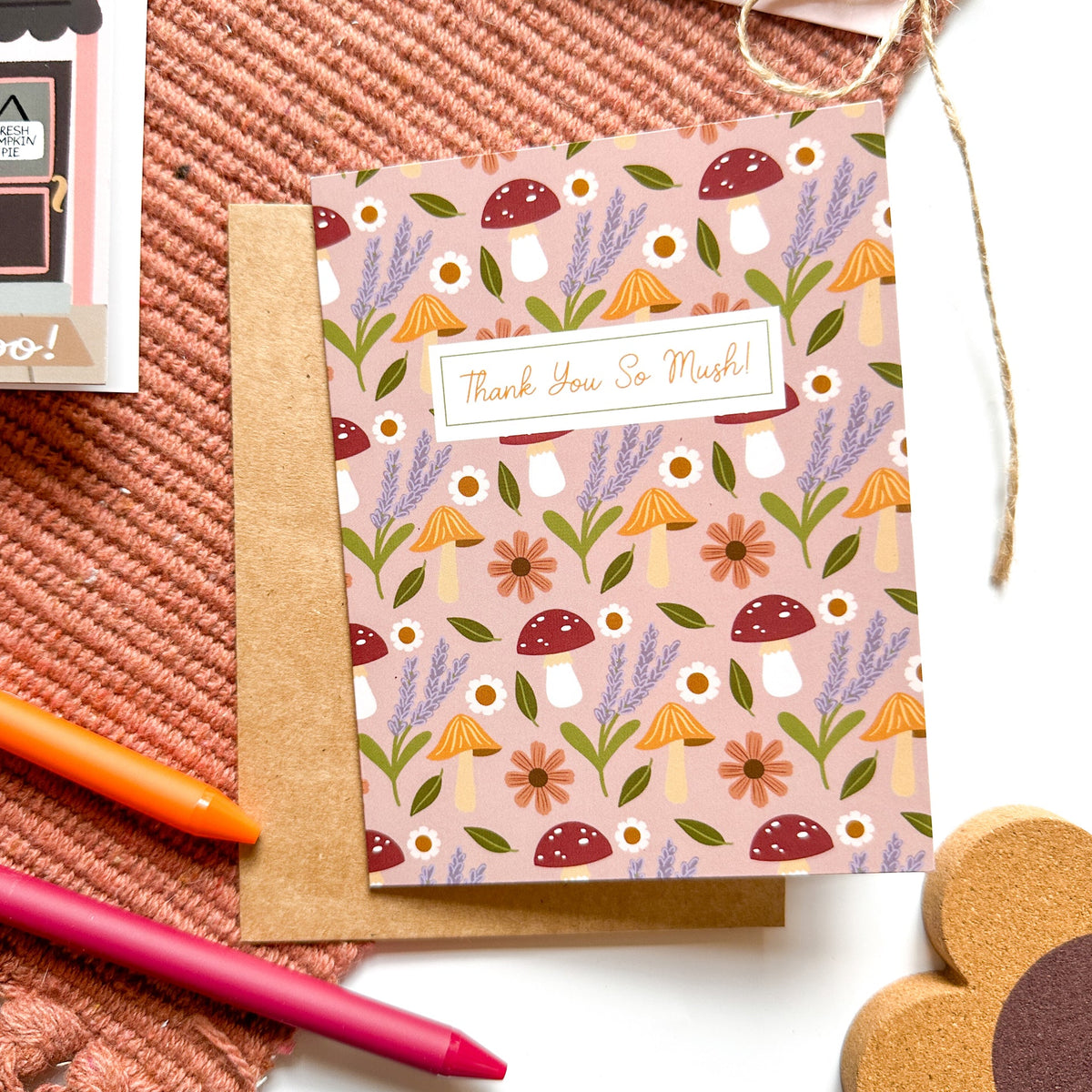 Thank You So Mush | Greeting Card