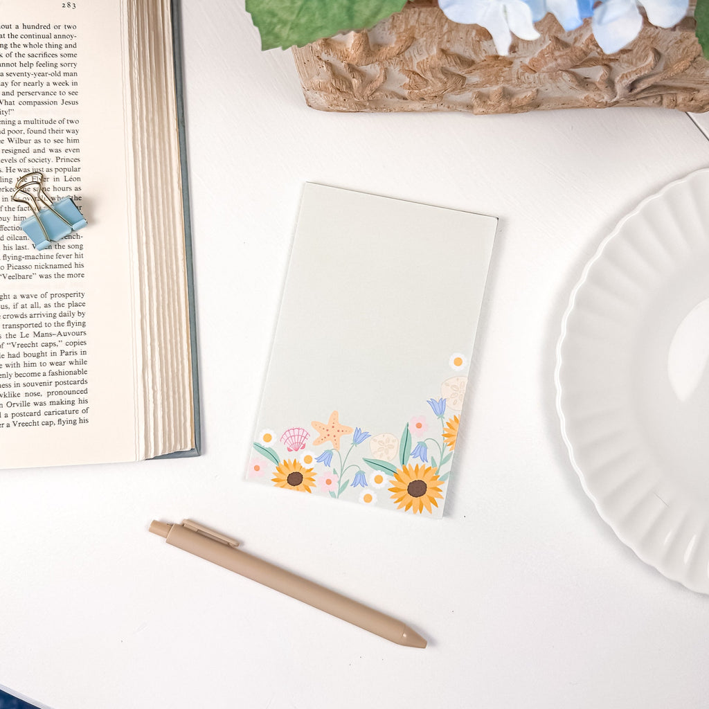 Beachside Cottage Notepad | 4”x6” 50 Sheets