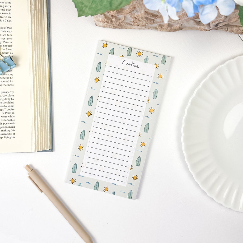 Surfs Up Notepad | 4”x8” 50 Sheets