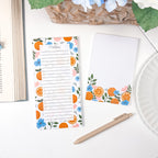 Orange Grove  Notepad | 4”x8” 50 Sheets