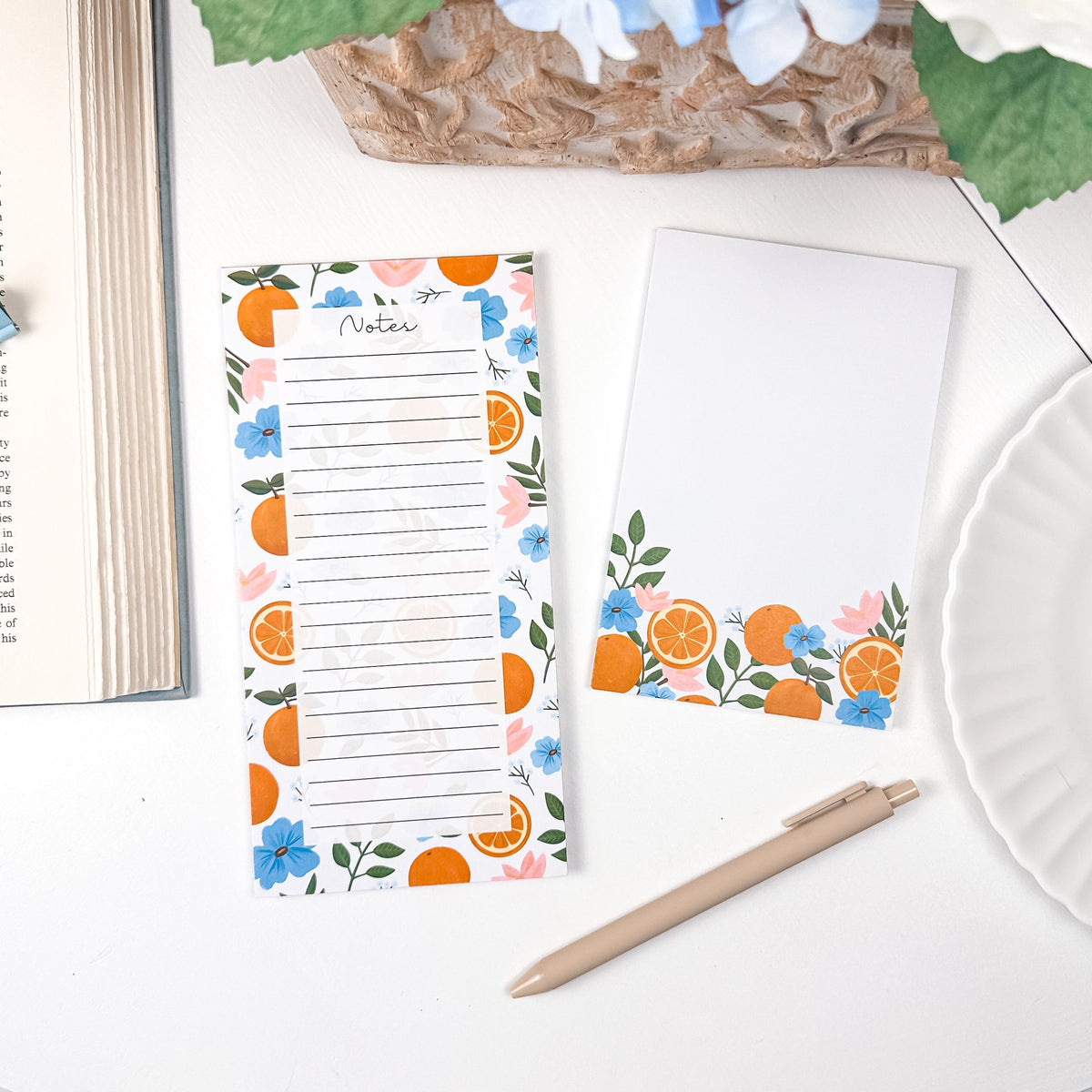 Orange Grove  Notepad | 4”x8” 50 Sheets