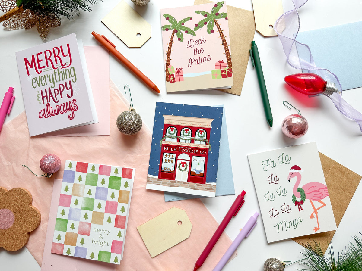 Fa La La Mingo | Greeting Card