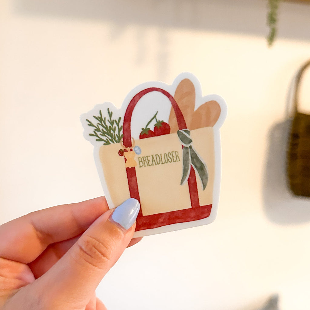Breadloser Tomato Tote | Sticker 3"