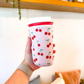 Mon Cheri (Cherries) | Reusable Coffee Sleeve