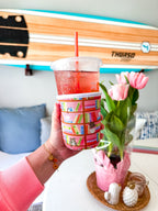 Summer Bookshelf | Reusable Coffee Sleeve