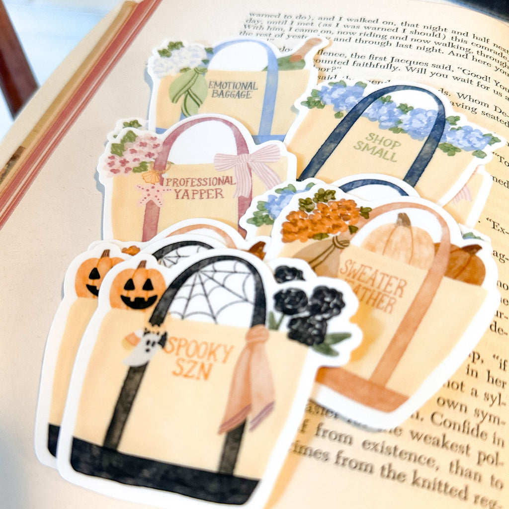 Professional Yapper Tote | Sticker 3"