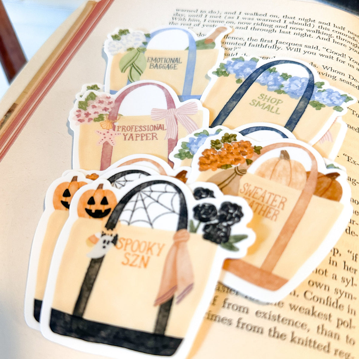 Shop Small Tote | Sticker 3"