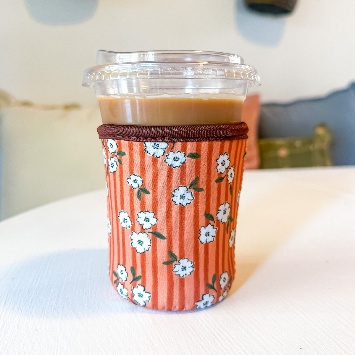 Autumn Blossom | Reusable Coffee Sleeve