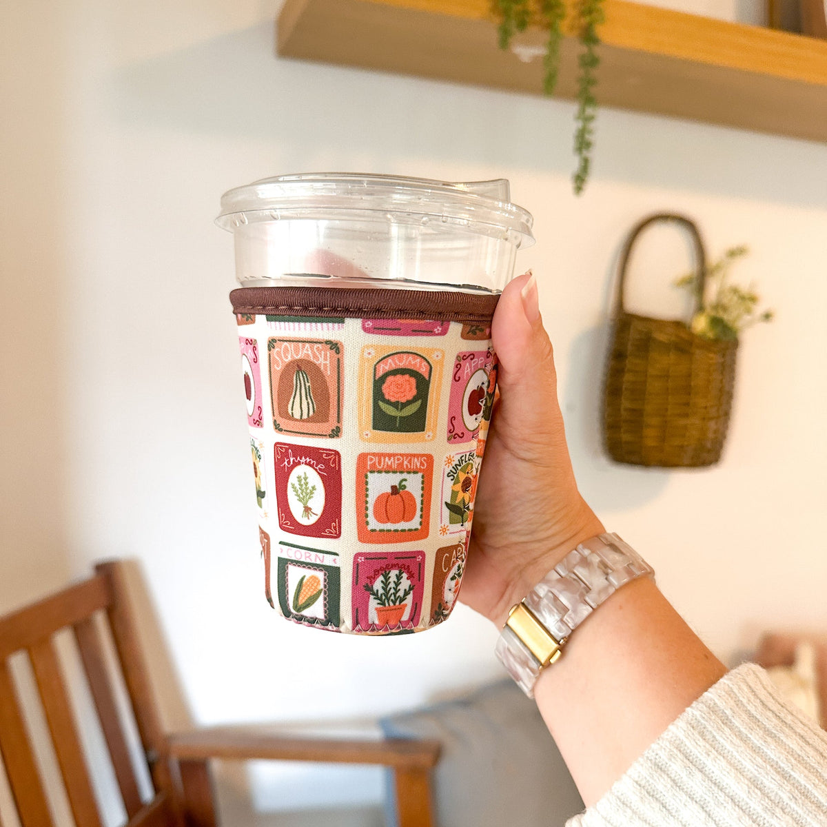Autumn Harvest | Reusable Coffee Sleeve