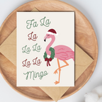 Fa La La Mingo | Greeting Card