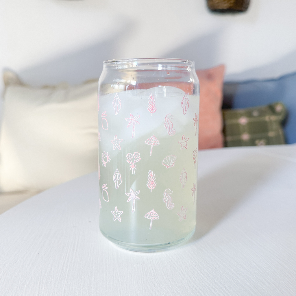 New England Summer | Glass Tumbler
