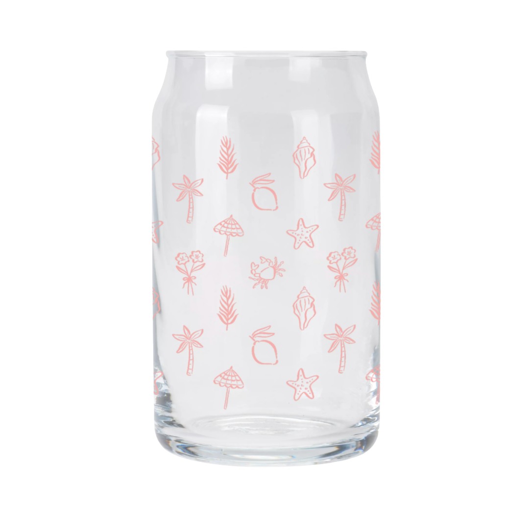 New England Summer | Glass Tumbler